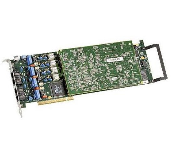 Carte Vocali bus D/300JCT-E1-120W - PCI avec Interface telefonique 881-767