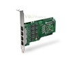 carte A104 4 ports T2/E1, bus PCI 3,3V/5V. A104