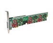 Carte analogique PCIe 12 Ports FXO/FXS A400BRM