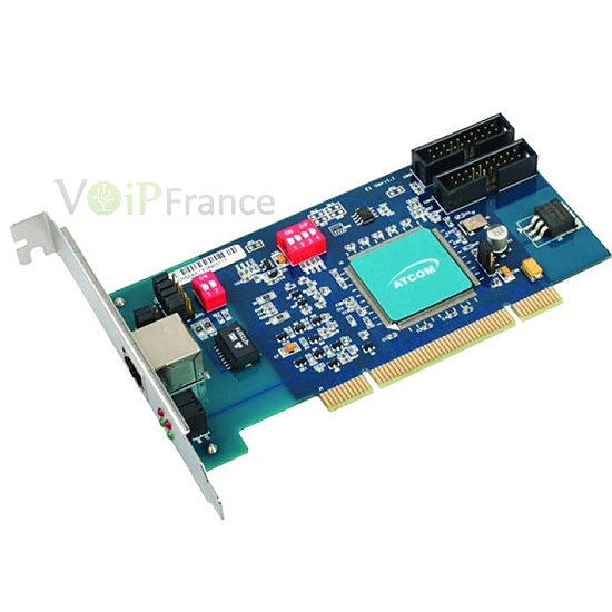 Carte Astérisk 1 port du RNIS PRI E1