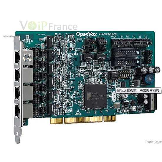 Carte ISDN BRI 8 Port B800P