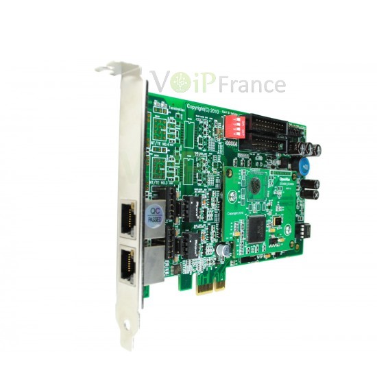2 Port ISDN BRI PCI-E card + EC4004 module BE200P