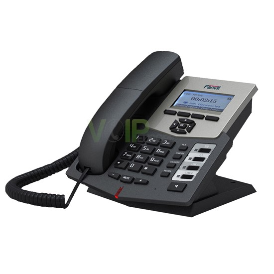 Téléphone IP avec  2 lignes SIP IAX2 POE C58P