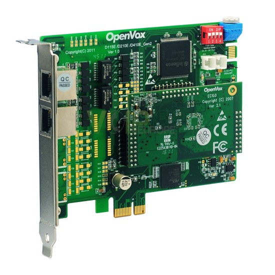 Carte 2 Port T1/E1/J1 PRI PCI D210P