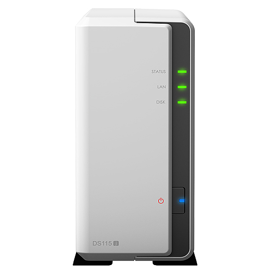 Serveur Nas DiskStation  256 Mo Ram  1 LAN Gigabit  2 USB 2.0 6 To Max DS115J