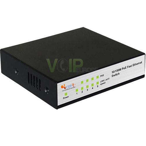 5-port 10/100M unmanaged  4 Port support PoE Switch in  Metal case (72W Power) FR-S1005PED