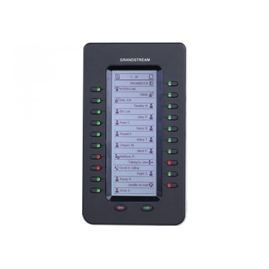 Module d'Extension pour Téléphone  Grandstream  GXP2200 avec  LCD Graphique de 128x384 GXP2200EXT