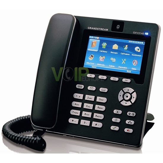 Téléphone IP 3 Ligne SIP Système de Visioconférence Intégré GXV3140