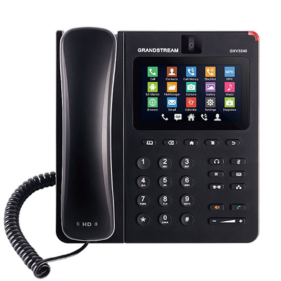 Téléphone IP Multimédia PoE Android Ecran Tactile
