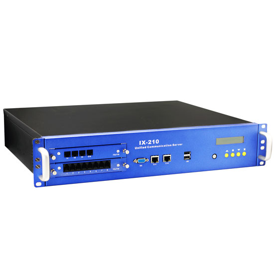 IPPBX 2U Ecran LCD pour les PME IX210