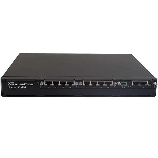 Passerelle Mediant 600 - 1 port E1 avec Fall back M600K/1Span/FB