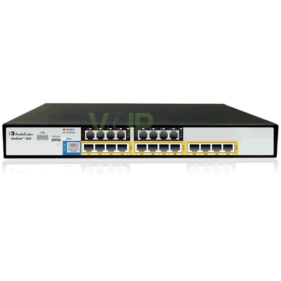 Mediant 800B  2 BRI Interface Vocale et 2 Paires actif / en Veille des Interfaces GE M800/2B