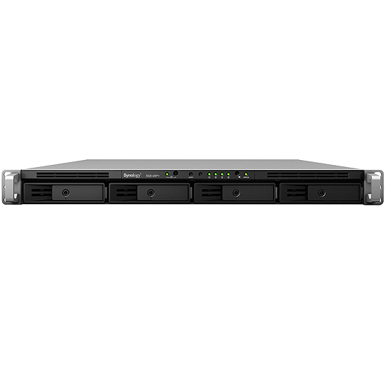 Serveur NAS aux Nombreuses Fonctionnalités 4 Baies Dual Core 2.13 Ghz 2 Go Ram 4 LAN Gigabit RS814+