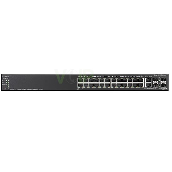 Small Business 500 Series Stackable Managed Switch SG500-28P-K9-G5