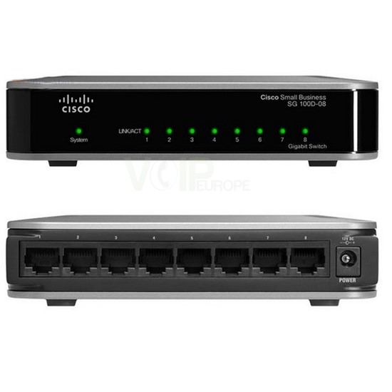 Switch Gigabit manageable 8 ports SLM2008T-EU