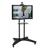 Meuble Support TV Robuste avec Roulettes