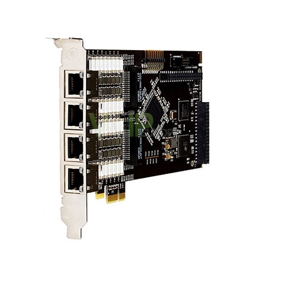 Carte  Numériques Asterisk PCI Express  8-Port T1/E1/J1/PRI TE820
