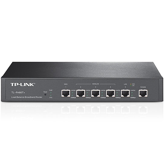 Routeur 10/100 1 Port LAN + 1 Port WAN + 3 Ports de Basculement WAN/LAN TL-R480T+