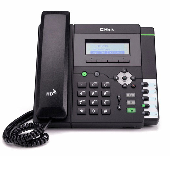 Téléphone IP HD LCD  D'entrée de Gamme 2 Comptes VoiP PoE UC802