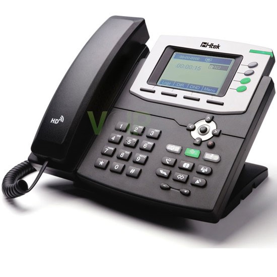 Téléphone IP HD LCD 3 Comptes VoiP PoE UC804