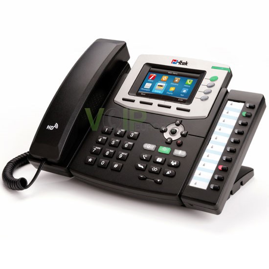 Téléphone IP Gigabit Couleur HD 3,5" TFT  LCD 4 Comptes VoiP PoE UC860