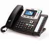 Téléphone IP Gigabit Couleur 3.5” TFT-LCD HD PoE+ Adaptateur
