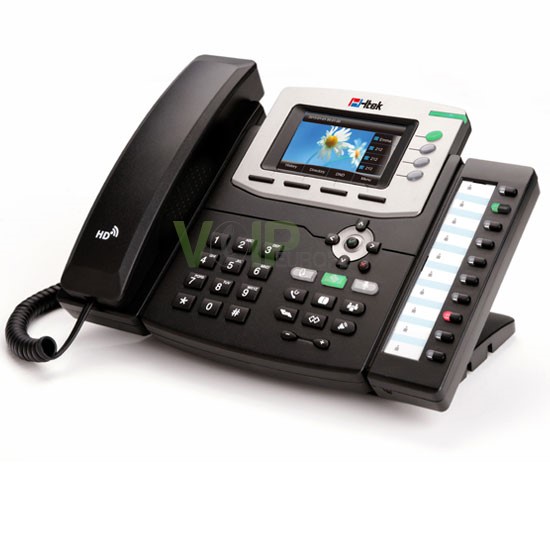 Téléphone IP Gigabit Couleur 3.5” TFT-LCD HD PoE+ Adaptateur UC862