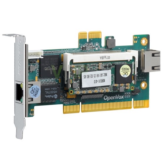 Carte Voix de Transcodage PCI& PCI-E (jusqu