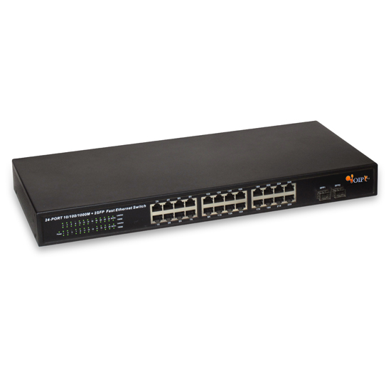 24-port 10/100/1000Mbps Management 24port PoE +2SFP VM-S2026PEW-C