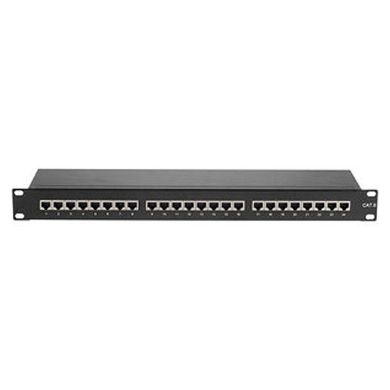 PANNEAU DE BRASSAGE 24 PORTS RJ45 UTP CAT5E 19'' ZIPL245U
