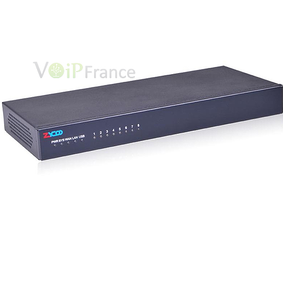 Serveur IP PBX based on Asterisk 8 Ports FXO/FXS