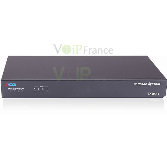 Serveur IP PBX based on Asterisk 4 Ports ZX50-A4