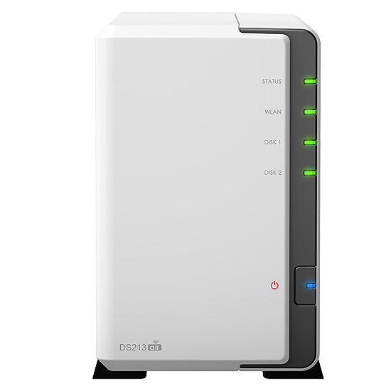 DiskStation Manager 10 To Max CPU 1.6 Ghz WIFI 256 Mo Ram 1 LAN Gigabit 2 USB 3.0 DS213air