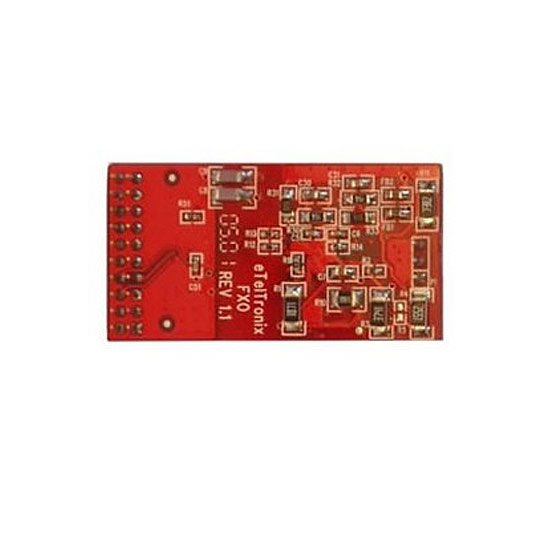 card asterisk FXO 4 and 8 ports analog  module allows to terminate analog telephone lines (POTS FXO-100