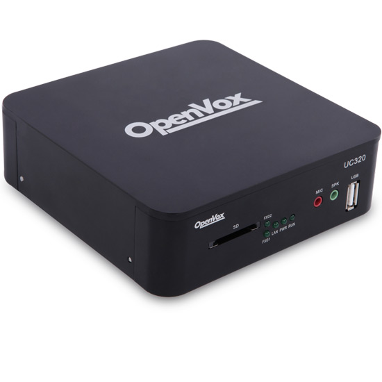 IP PABX Ports FXO / FXS UC300 Series Support Analogiques jusqu'à 300 Appels Simultanés UC300