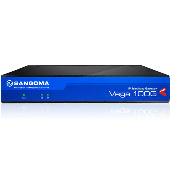  Vega 100 Media Gateway 1-Port PRI/ISDN30 / 30 Canal VoIP VEGA-VS0154